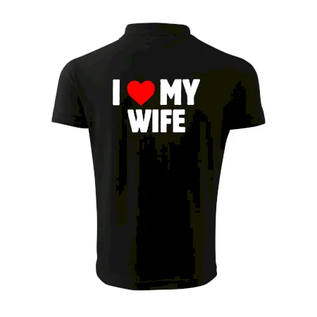 I love my wife