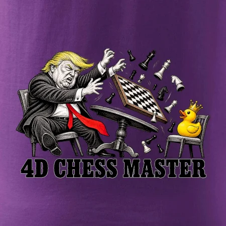 Donald Trump prohrává šachy s kachnou