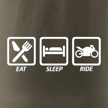 Eat sleep ride - cesta