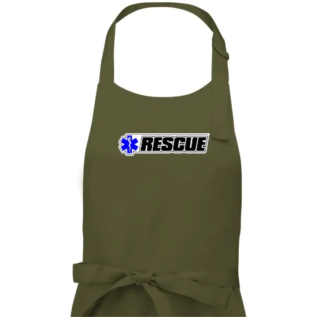 Záchranár rescue kríž modrý