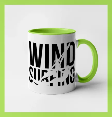 Windsurfing nápis