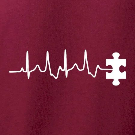 EKG puzzle rozpojené