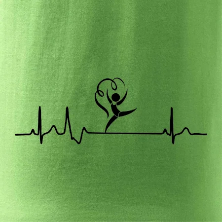 EKG moderná gymnastika stuha