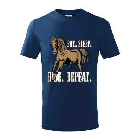 Eat Sleep Ride Repeat Western