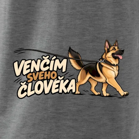 Venčím svého člověka - německý ovčák