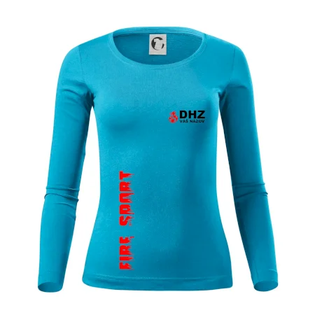 DHZ (oheň, firesport, názov sboru - vlastný nápis)