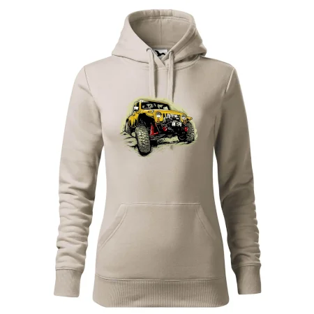 Žltý offroad s navijakom