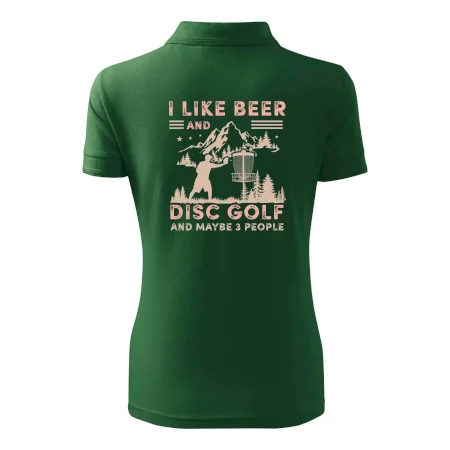 I like beer and disc golf