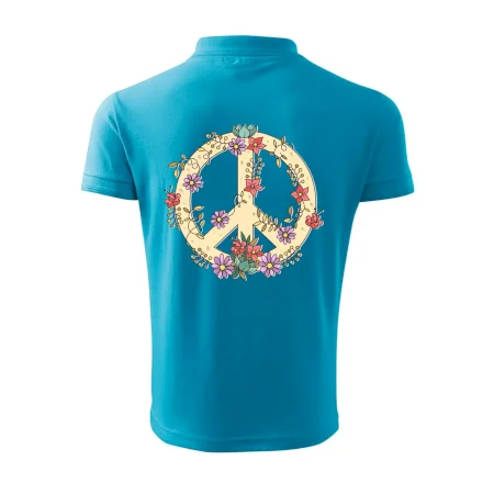 Peace symbol pieskový