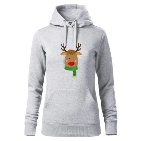 Jeleň so šálom