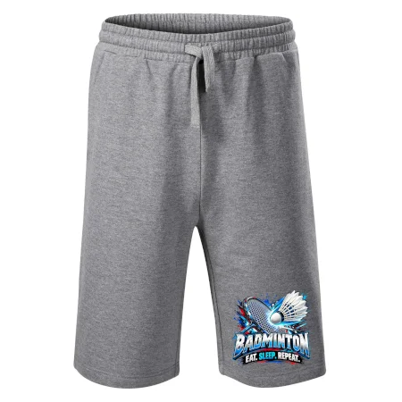 Bedmintonová raketa s košíčkom eat sleep repeat