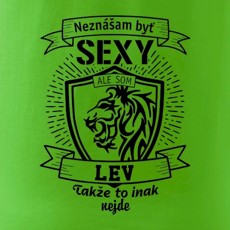 Neznášam byť sexy - Lev