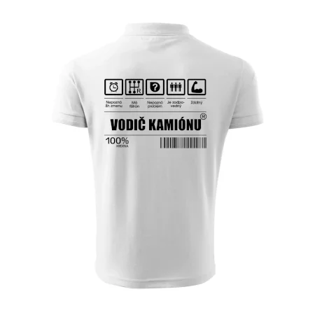 Čiarový kód - Vodič kamiónu