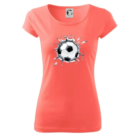 Futbalová lopta v triku