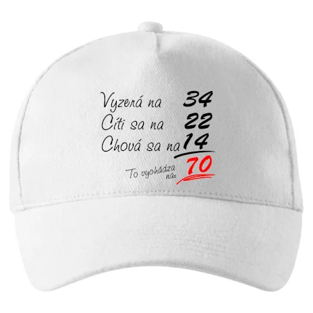 Vyzerá, cíti sa, chová sa - 70 rokov