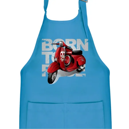 Scooter born to ride red
