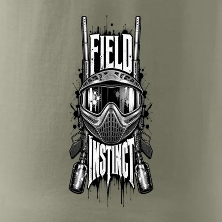 Čiernobiela maska – Field Instinct paintball