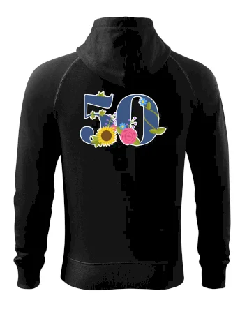 Kvetinové číslo kreslené - 50