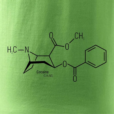 Molekulárna štruktúra Cocaine Kokaín