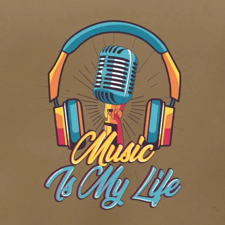 Music is my life slúchadlá