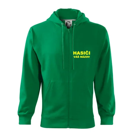 Hasiči - žltý nápis - váš názov zboru