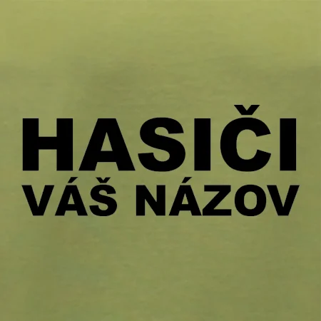 Hasiči nápis (názov zboru - vlastný nápis)
