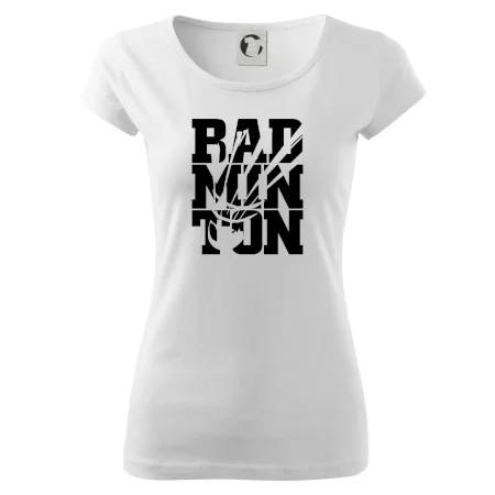 Badminton nápis