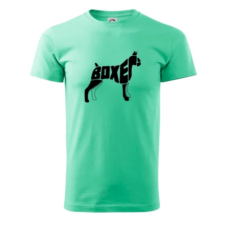 Boxer nápis v tele
