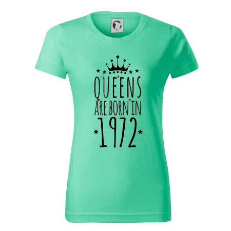 Queens are born in 1972