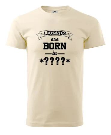 Legends are born in vlastný ročník