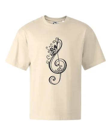 Husľový kľúč kvety