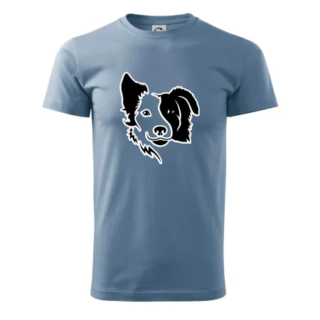 Border kólia obrys hlavy