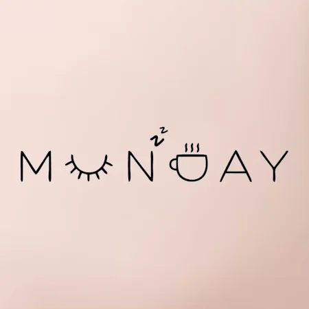Monday nápis