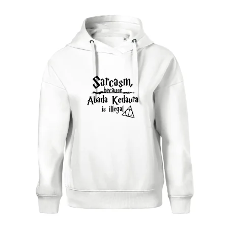 Harry - Sarcasm, because Avada Kedavra is illegal