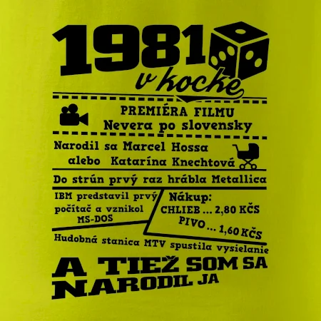 1981 v kocke