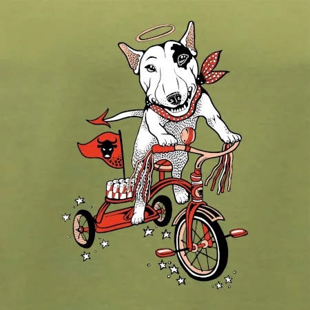 Bull terier anjel (Pecka design)