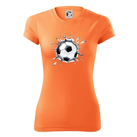 Futbalová lopta v triku