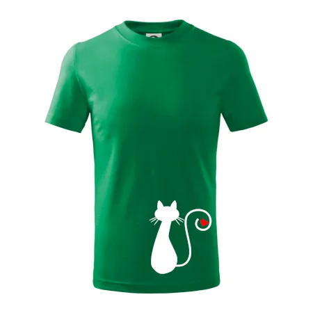 Zamilovaná mačka chvostík