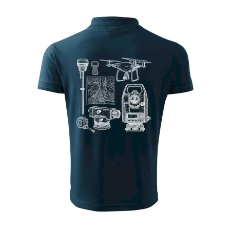 Geodet teodolit dron