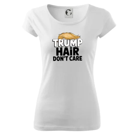 Trump hair dont care