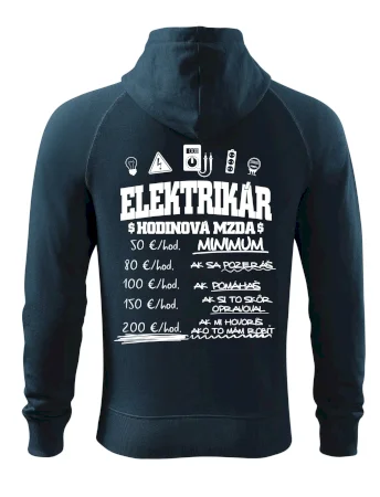 Hodinová mzda elektrikár