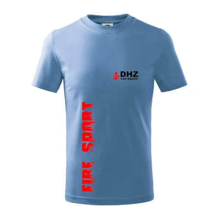 DHZ (oheň, firesport, názov sboru - vlastný nápis)