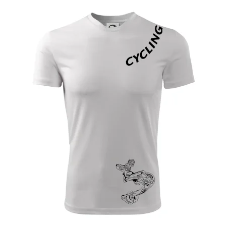 Cycling nápis šikmo