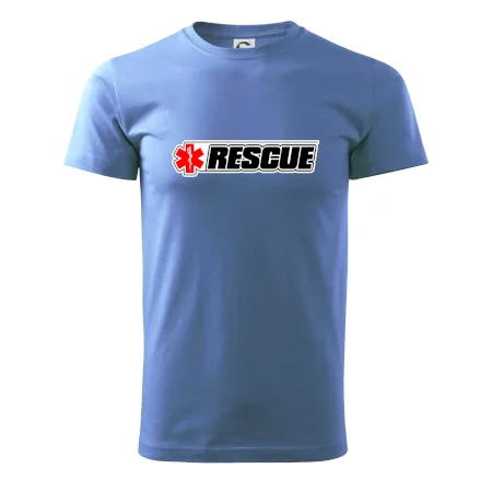 Záchranár rescue kríž červený