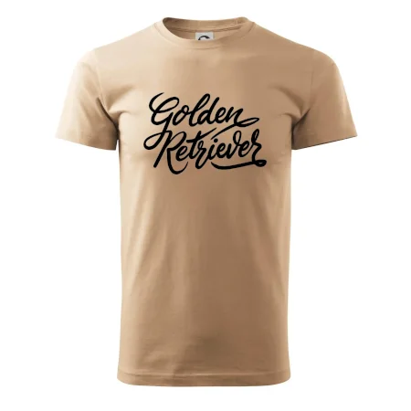 Golden retriever - nápis okrasný