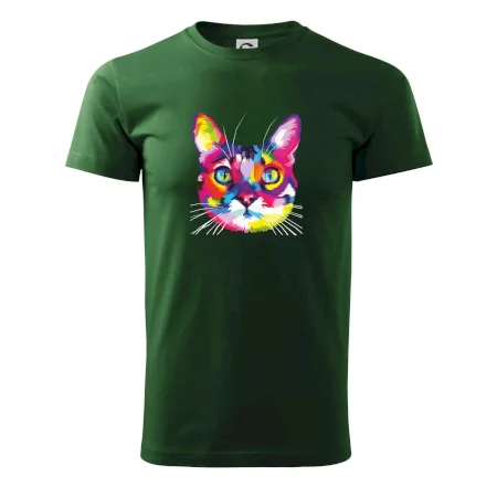Mačka dúhová hlava