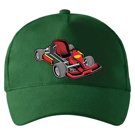 Motokára červená