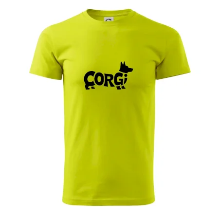 Corgi nápis v tele
