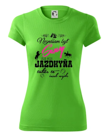 Neznášam byť sexy - Jazdkyňa
