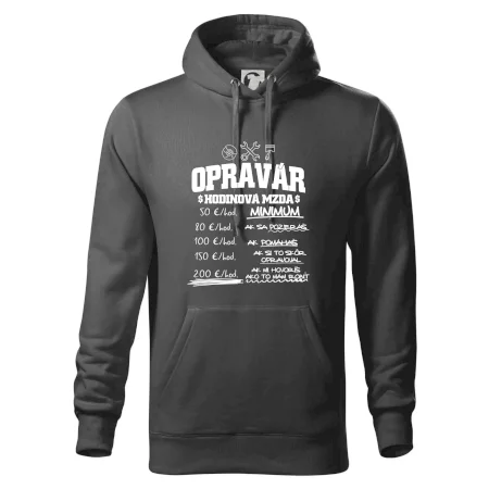 Hodinová mzda - opravár